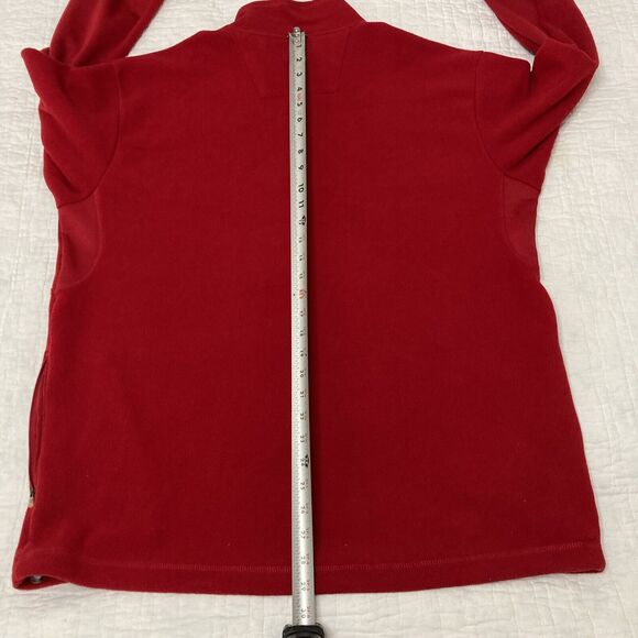 Antigua NHL Washington Capitals Quarter Zip Red Long Sleeve Pullover XL - Picture 6 of 6